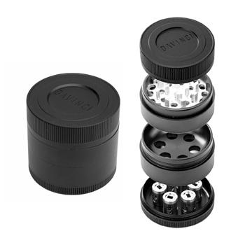 DAVINCI DOSAGE GRINDER ALUMINIUM BLACK