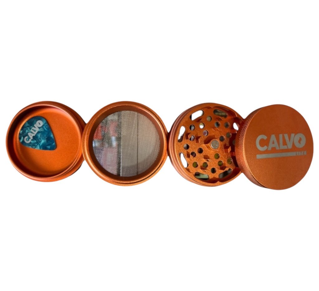 Calvo Glass I Grinder Aluminio Lite 63mm