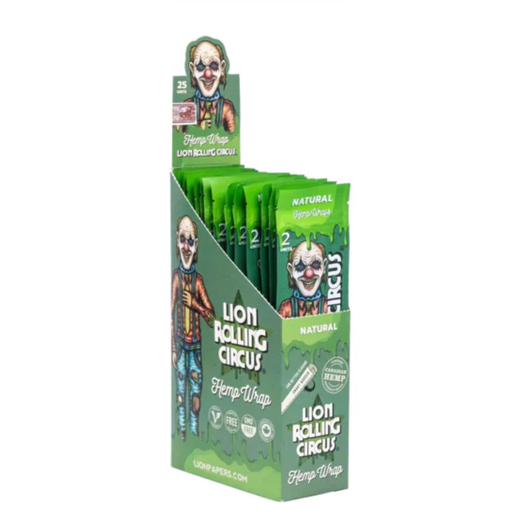 LION ROLLING CIRCUS | BLUNTS SABORIZADOS HEMP WRAP