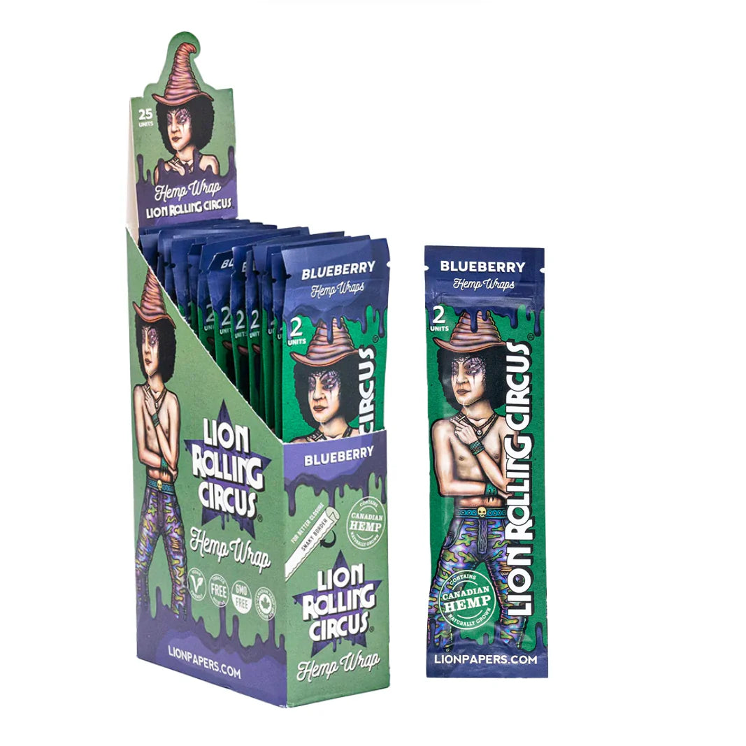 LION ROLLING CIRCUS | BLUNTS SABORIZADOS HEMP WRAP