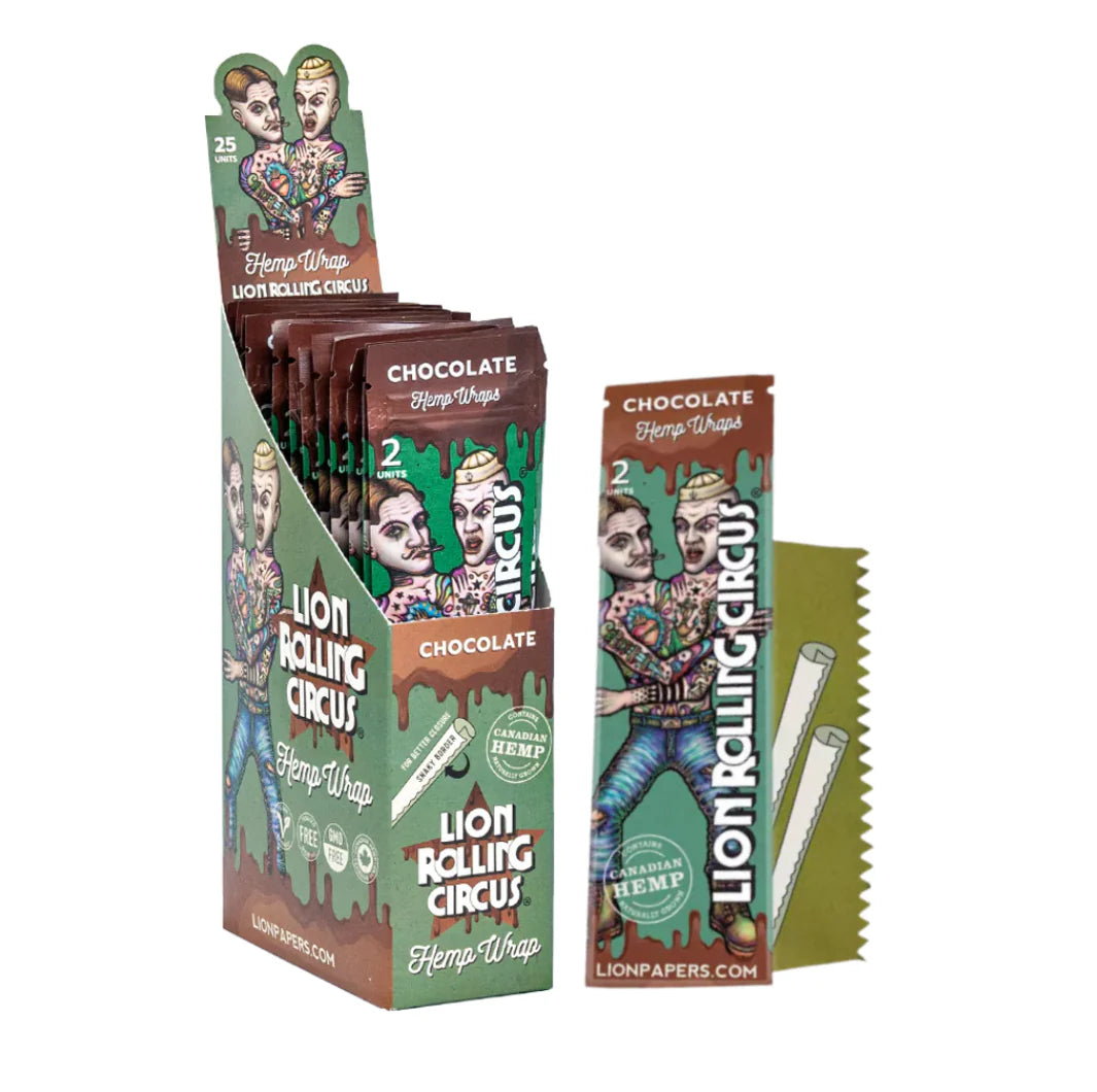 LION ROLLING CIRCUS | BLUNTS SABORIZADOS HEMP WRAP
