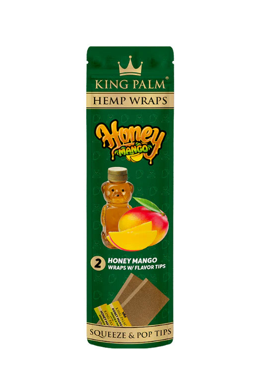 KING PALM | HEMP WRAPS + 2 FILTROS SABORIZADOS