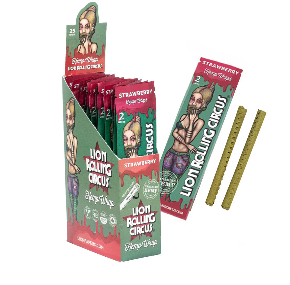 LION ROLLING CIRCUS | BLUNTS SABORIZADOS HEMP WRAP