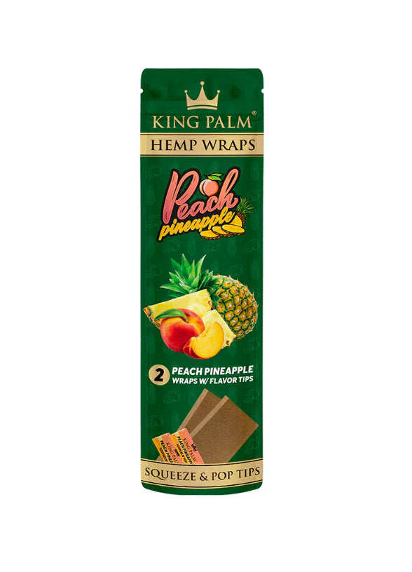 KING PALM | HEMP WRAPS + 2 FILTROS SABORIZADOS