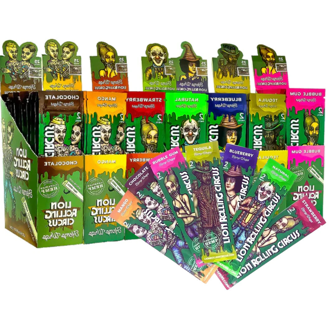 LION ROLLING CIRCUS | BLUNTS SABORIZADOS HEMP WRAP