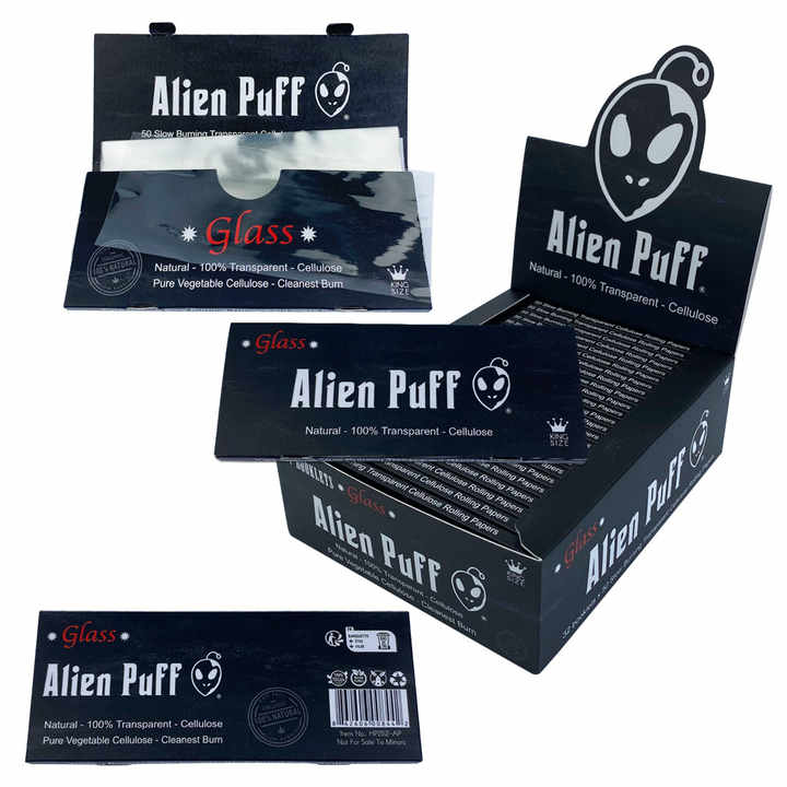 Alien Puff | Glass Celulosa Sabanas Transparentes