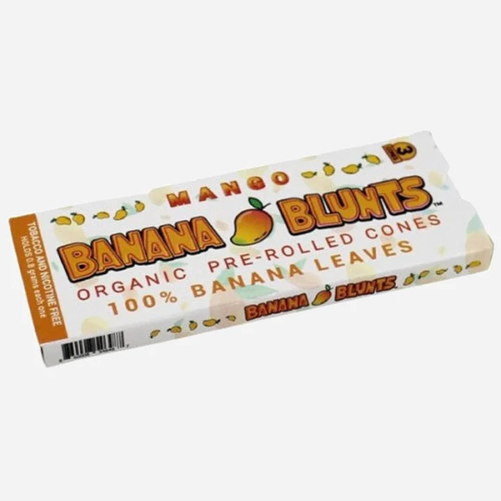 BANANA BLUNTS | CONOS PRELIADOS ORGÁNICOS SABOR DUTCH CREAM