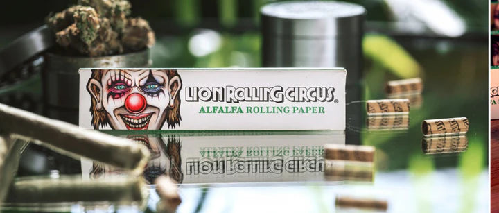Lion Rolling Circus I Alfalfa Rolling Papers Regular 1 1/4 Sabanas