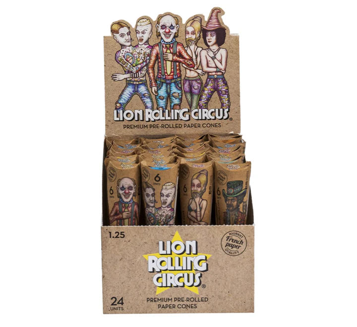 Lion Rolling Circus | Pre-Rolled Cones Conos