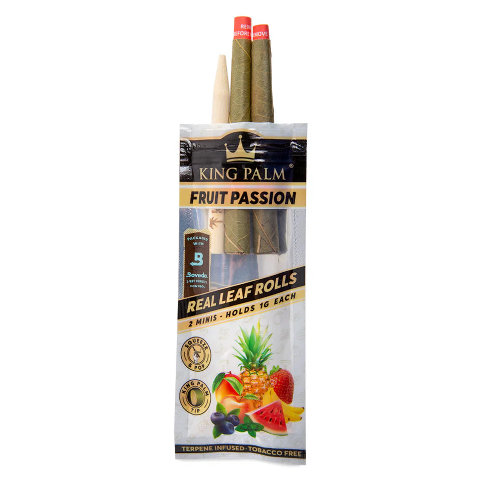 KING PALM | MINI ROLLS SABORIZADOS