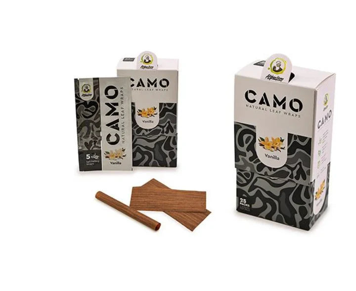 AFGHAN HEMP | CAMO BLUNTS SELF ROLLING WRAPS