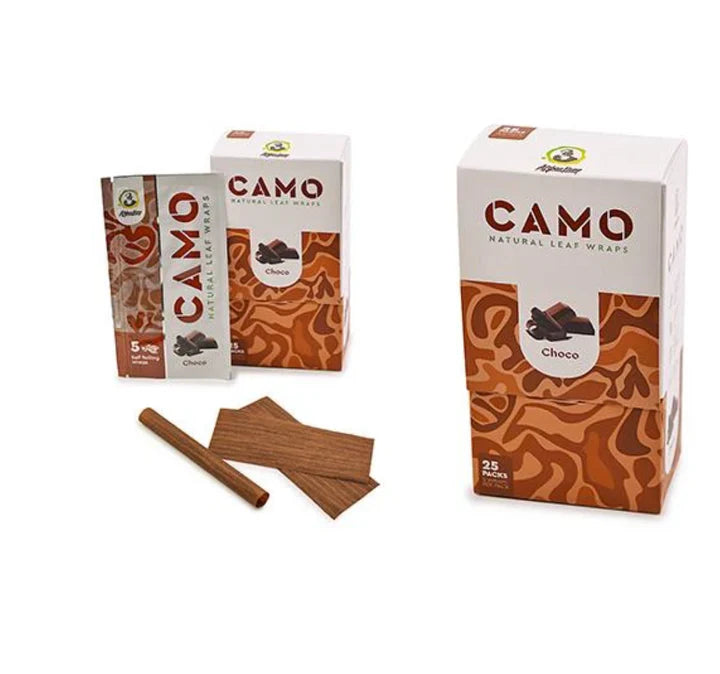 AFGHAN HEMP | CAMO BLUNTS SELF ROLLING WRAPS