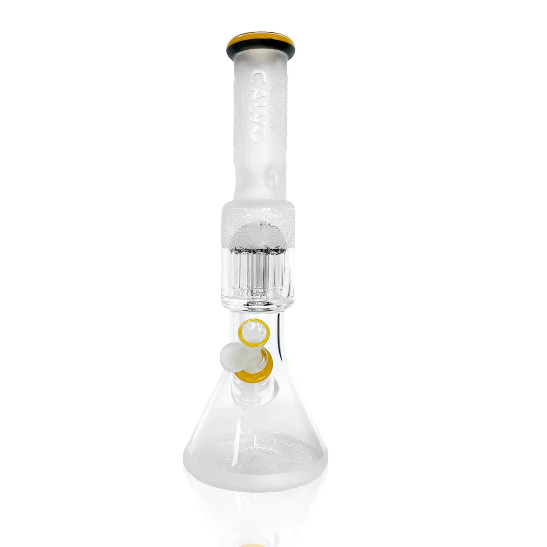 Calvo Glass I Beaker Arenado Yellow 40 cm