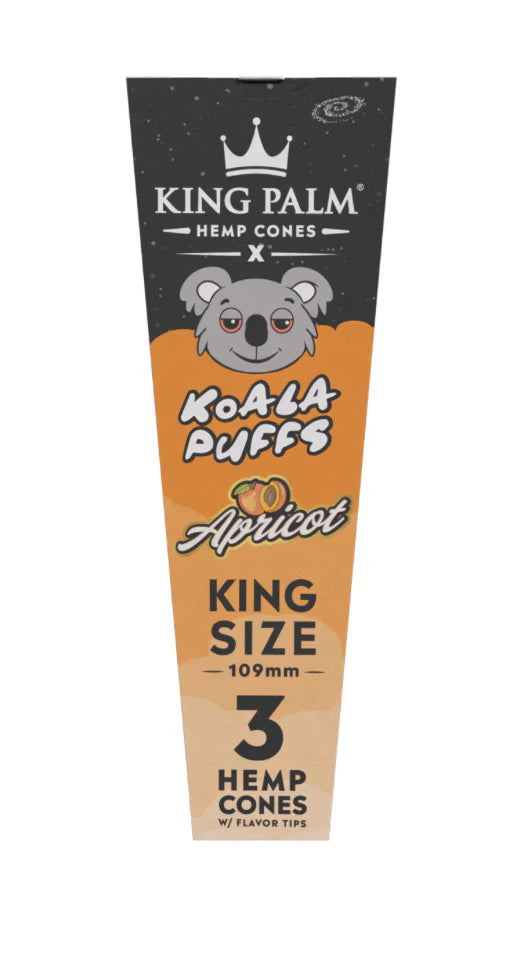 King Palm | King Size Hemp Cones 3pz