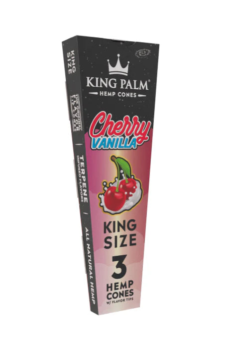 King Palm | King Size Hemp Cones 3pz