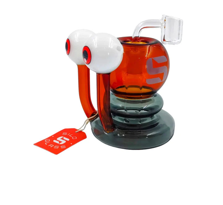 SILO GLASS | Snail 4.5" Silo -122 Caracol Waterpipe